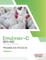 Emulmax®-C IBH+ND: Prueba de Eficacia.